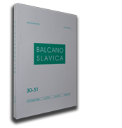 BALCANOSLAVICA 30-31